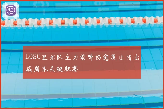 LOSC里尔队主力前锋伤愈复出将出战周末关键联赛