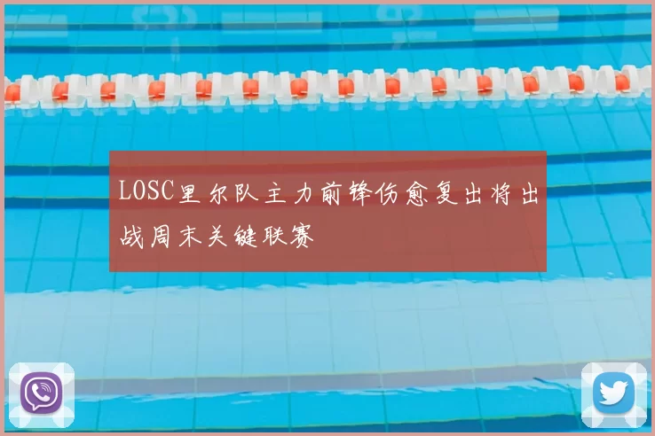 LOSC里尔队主力前锋伤愈复出将出战周末关键联赛